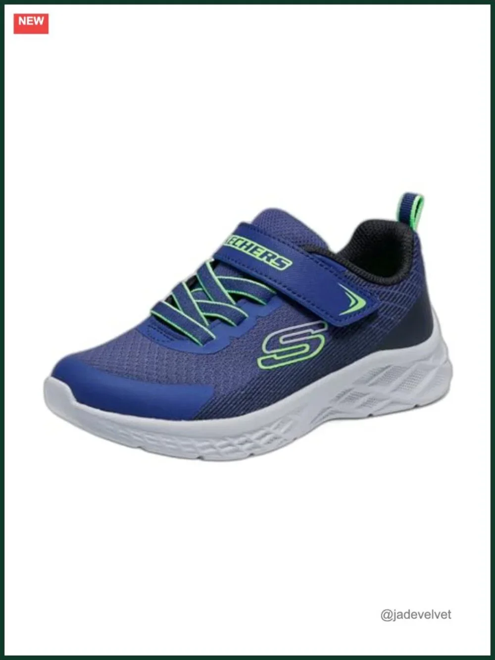 Boys' Athletic Sneakers with Cushioned Insole, Machine Washable, Hook & Loop